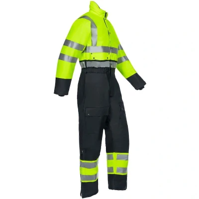 Afbeelding van SIOEN 5616A2F010652XL Rabaul Hi Vis winterregenhoes, XX groot, geel/marineblauw