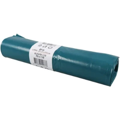 Afbeelding van Afvalzak LDPE Blauw 90x110cm 70my (1 Rol À 10 Stuks)