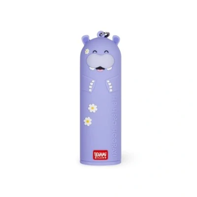 Afbeelding van Legami draagbare oplader My Super Power, laadt 2 apparaten tegelijkertijd, USB kabel type C meegeleverd, powerbank, diameter 3,5 cm, hoogte 11,60 Hippo