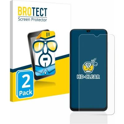 Afbeelding van BROTECT (2 Stuks) Schermbeschermer voor Samsung Galaxy A13 Screen Protector Transparant