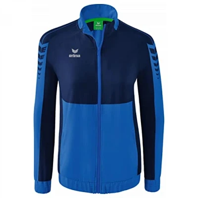 Afbeelding van Erima Six Wings presentatiejack dames new royal/new navy