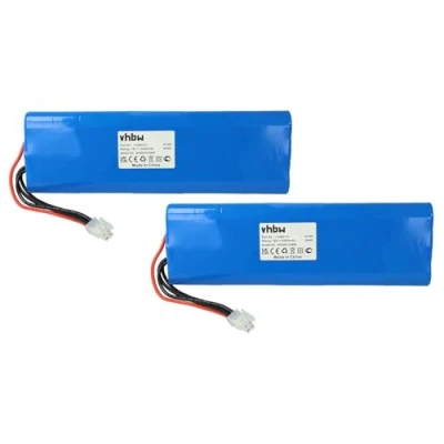 Afbeelding van vhbw 2 x accu compatibel met Husqvarna Automower 210AC, 210C, 220AC, 230ACX, 260ACX, G2 (2004 2006), SH, Solar Hybrid robotmaaier (NiMH, 3000mAh, 18V)