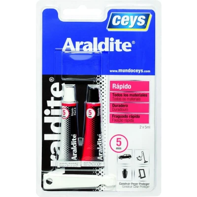 Afbeelding van Secondenlijm Ceys Araldite 2 Onderdelen