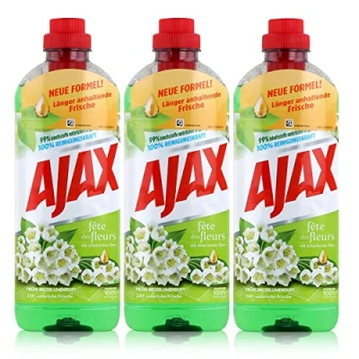 Afbeelding van AJAX Allesreiniger &quot;Spring Flowers&quot; 3 pack (3 x 1000 ml)