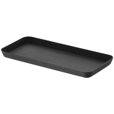 Afbeelding van Yamazaki Opbergbak Tower Amenity Tray L Zwart 22x10x1,5cm
