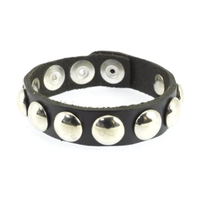 Afbeelding van Rimba Leren Cockring met Studs