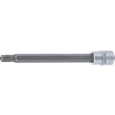 Afbeelding van BGS Dopsleutelbit lengte 100 mm 1/4&quot; Torx met boring T30