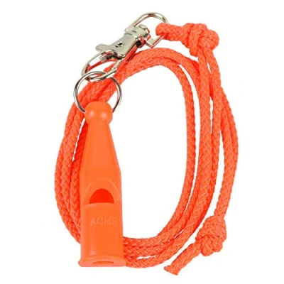 Afbeelding van ACME Field Trail hondenfluitje nr. 212 + gratis pijpband origineel uit Engeland luid en breed (oranje)
