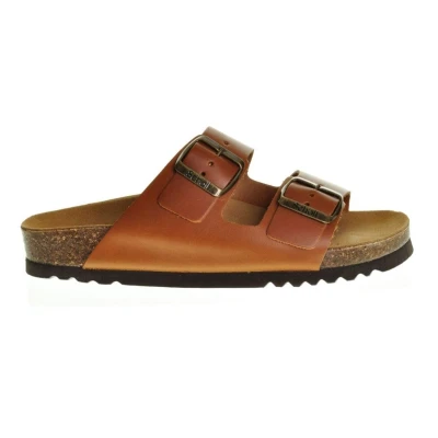 Afbeelding van Scholl Slippers Josephine Cognac maat 35