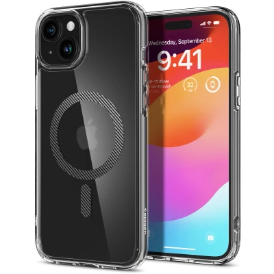 Afbeelding van Spigen ACS06805, Housse, Apple, iPhone 15, 15,5 cm (6.1&quot;), Charbon