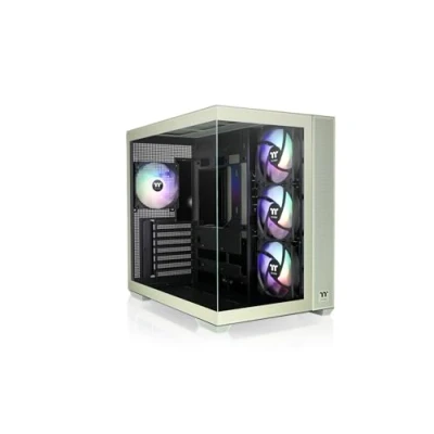 Afbeelding van Thermaltake View 380 TG ARGB Mid Tower Chassis Matcha Green