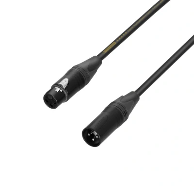 Afbeelding van AH Cables K5MMF0500 XLR Verbindingskabel [1x bus 1x stekker] 5.00 m Zwart
