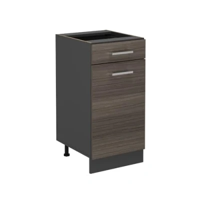 Afbeelding van Vicco Keukenonderkast R Line, Edel grijs/Antraciet, 40 cm zonder werkblad