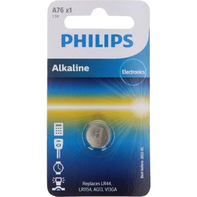 Afbeelding van Philips A76/01B Minicel Alkaline