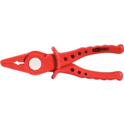 Afbeelding van KS Tools 117.1642 Kunststof platbektang met veiligheidsisolatie, 180 mm