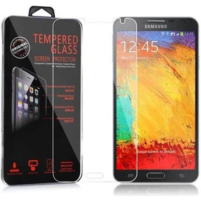 Afbeelding van Cadorabo Screenprotector geschikt voor Samsung Galaxy NOTE 3 NEO Pantser film Beschermende in KRISTALHELDER Geharde (Tempered) display beschermglas 9H hardheid met 3D Touch