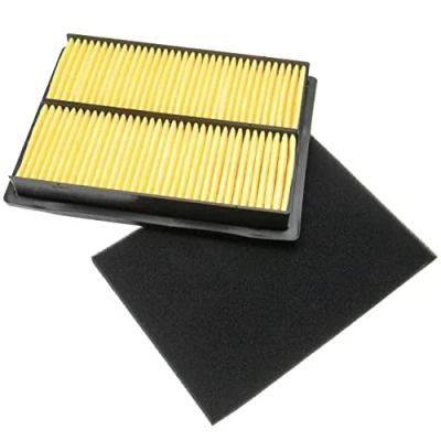 Afbeelding van vhbw Filterset (1x luchtfilter, 1x voorfilter) vervanging voor Honda 17210 ZJ1 841, 842, 17218 840 gazontractor