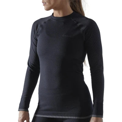 Afbeelding van Craft Dames Thermoshirt Adv Fuseknit Intensity Ls Zwart