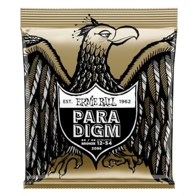 Afbeelding van Ernie Ball PARADIGM Acoustic Medium Light 2086 Gitaarsnaren voor westerngitaar .012 .054