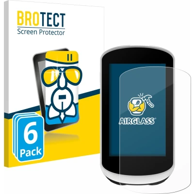 Afbeelding van BROTECT Screenprotector voor Garmin Edge Explore 2 Folie Beschermfolie Beschermglas transparant (6 Stuks)