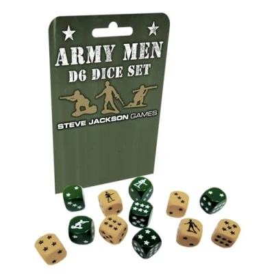 Afbeelding van Army Men D6 Dice Set Steve Jackson Games