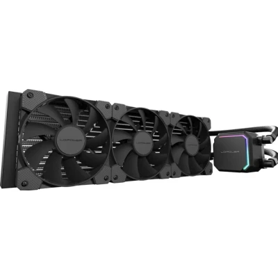 Afbeelding van LC Power CC 360 B koelsysteem voor computers Processor Alles in één vloeistofkoeler 12 cm Zwart