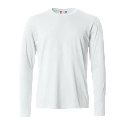 Afbeelding van Clique Basic T L/S 029033 Wit