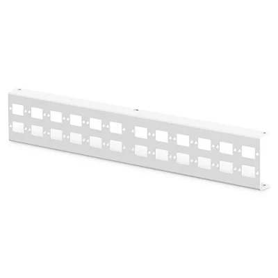 Afbeelding van DIGITUS Adapterplaat voor Glasvezel Unibox DN 96800M 2 24x SC SX, LC DX of E2000 SX patchpaneel Grijs
