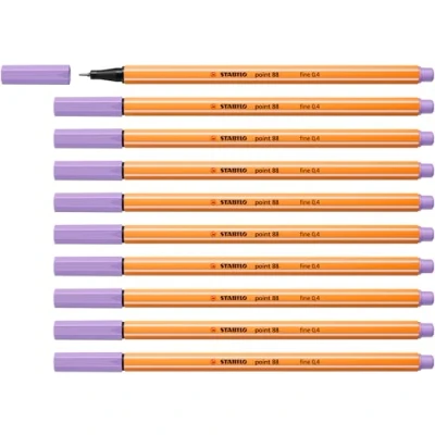 Afbeelding van STABILO point 88 fineliner, lichtlila
