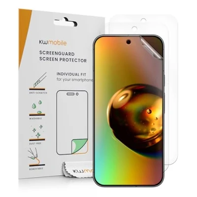 Afbeelding van kwmobile 3x screenprotectors geschikt voor Google Pixel 9 Pro beschermende folie smartphone
