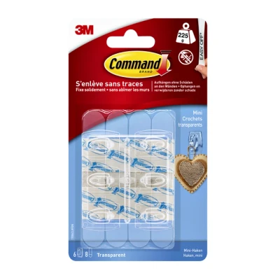 Afbeelding van Bevestigingsstrip Command 6 mini haken