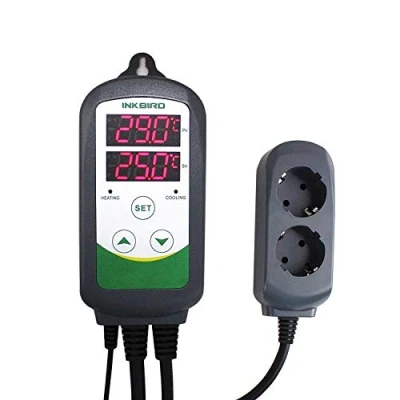 Afbeelding van Inkbird ITC 308 Digitale Thermostaat, Temperatuurregelaar met Verwarming en Koeling, voor Thuisbrouwen, Kas, Terrarium