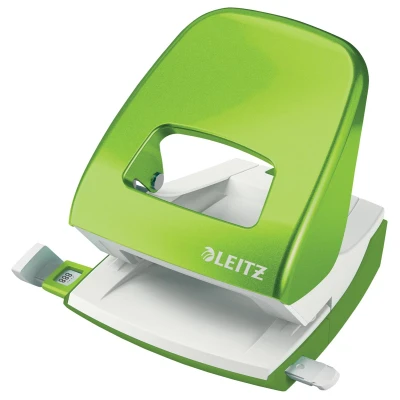 Afbeelding van Leitz WOW perforator, 30 blad, groen, op blister perforator