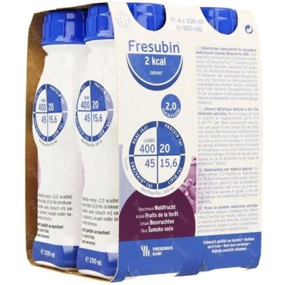 Afbeelding van Fresubin 2 Kcal Drink 200ml Fruits De La Fôret/bosvruchten