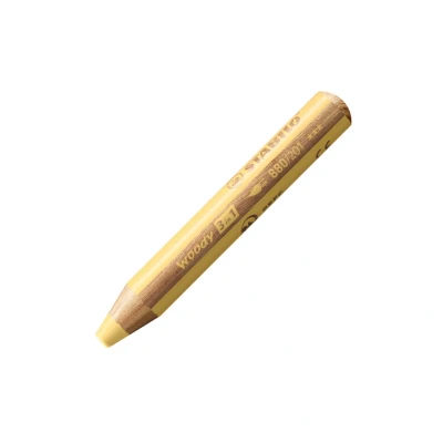 Afbeelding van Kleurpotloden STABILO 880 woody 3 in 1 multitalent pastel geel