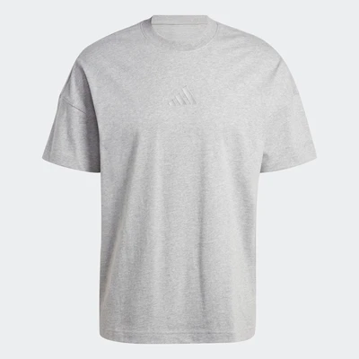 Afbeelding van adidas Performance ALL Tshirt basic, Heren, Maat: Small, Medium grey heather