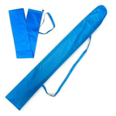 Afbeelding van BEST&amp;FREE Strandparapluhoes met handvat. Hoes voor parasol blauw Aanvulling of vervangend accessoire parasols.