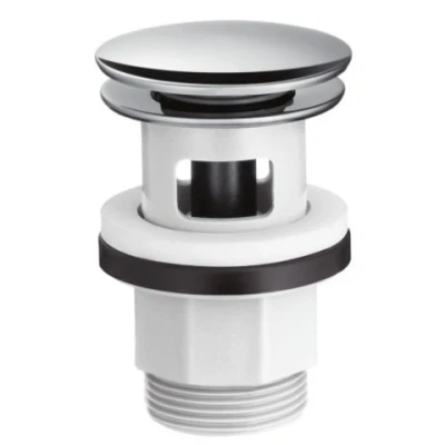 Afbeelding van Hansgrohe afvoergarnituur push open voor wastafel en bidetmengkranen