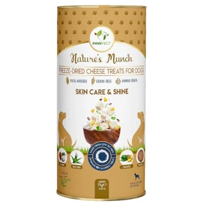 Afbeelding van Pawfect Functionele Freeze Dried hondensnack Huid en Vacht 75 gr.