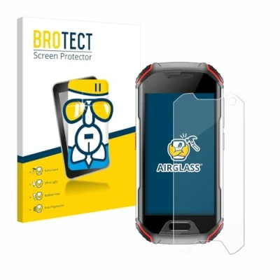 Afbeelding van BROTECT Screenprotector voor Unihertz Atom L Folie Beschermfolie Beschermglas transparant