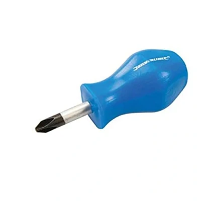 Afbeelding van Silverline Korte Kruiskopschroevendraaier PH2 x 27 mm