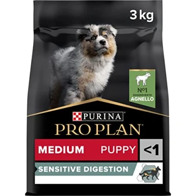 Afbeelding van 4x Pro Plan Puppy Medium Sensitive Digestion Lam 3 kg