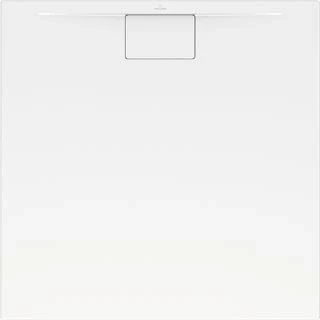 Afbeelding van V&amp;B Architecture MetalRim douchebak 90 x 4.8 cm wit