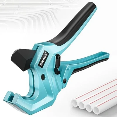 Afbeelding van SHALL 2.5&quot; (63mm) Plastic Pijpsnijder, PVC Cutter, Ratchet Pipe Cutter voor Snijden 63mm OD PEX, en PPR Slangen Hoge Kwaliteit Pijp