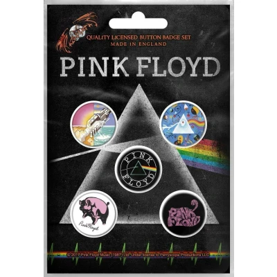 Afbeelding van Pink Floyd Prism Button 5 pack