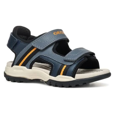 Afbeelding van Geox J Borealis Boy B sandalen, marineblauw/oranje, 37 EU, Navy Oranje, EU