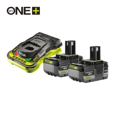 Afbeelding van Ryobi RC18150 250X ONE+ 18V 2x5.0Ah Lithium+ accu en lader 5133005575