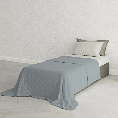 Afbeelding van Sogni e Capricci Chic zomer dekbed, donkergrijs, microvezel, 170x250cm