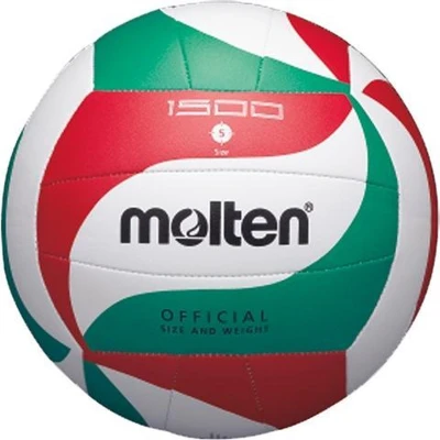Afbeelding van Molten Volleybal V5M1500 Maat 5 Wit groen rood 270gr