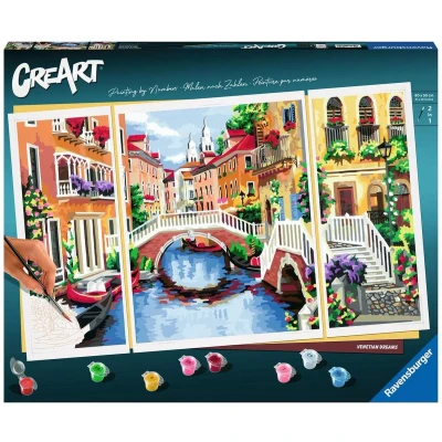 Afbeelding van Ravensburger CreArt Schilderen op Nummer Venetian Dreams